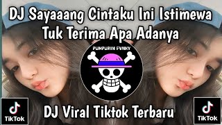 DJ SAYANG CINTA KU INI ISTIMEWA TUK TERIMA APA ADANYA SOUND VIRAL TIKTOK YANG KALIAN CARI!!