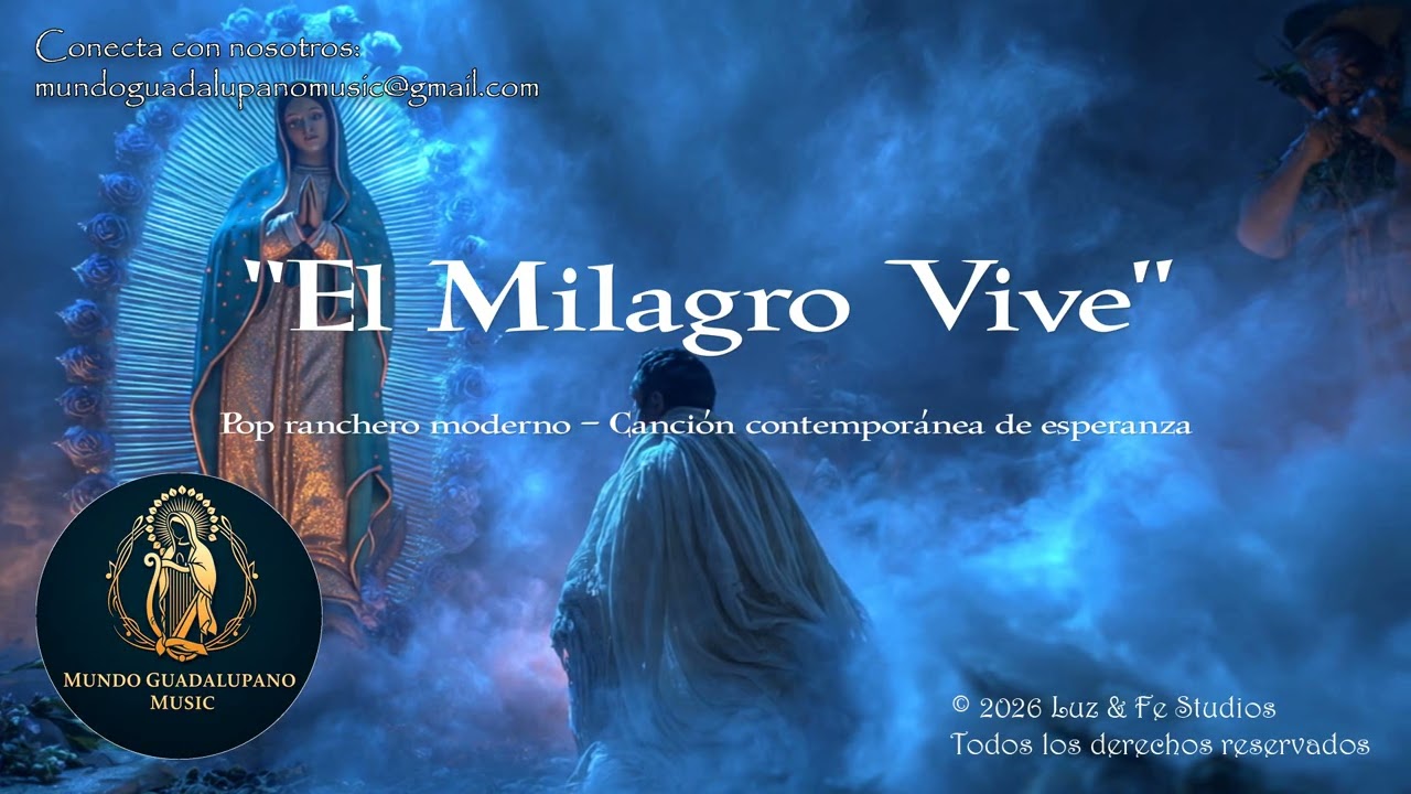 EL MILAGRO VIVE | Pop ranchero moderno  Canción contemporánea de esperanza | Mundo Guadalupano Music