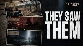 13 UFO Cases Where Witnesses Saw the Alien Beings
