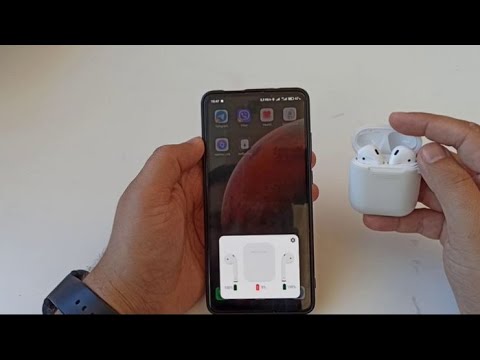 Как подключить наушники Apple AirPods к телефону Samsung, Xiaomi, чтобы показывало заряд наушников