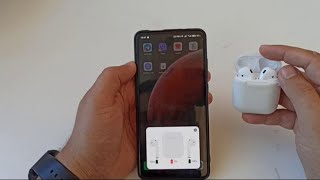 Как подключить наушники Apple AirPods к телефону Samsung, Xiaomi, чтобы показывало заряд наушников