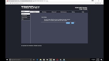 How to Setup TREnDnet N300 TEW-731BR