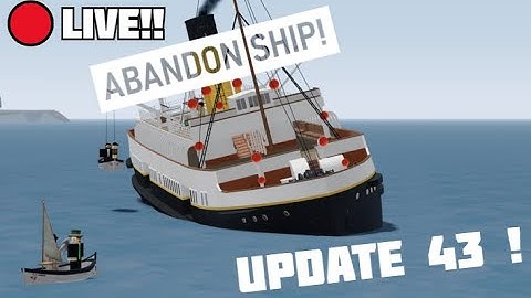 🔴LIVE ! Checking out the new update 43 !! Dynamic Ship Simulator III