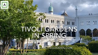 Tivoli Gardens in Spring, Copenhagen | Virtual travel by allthegoodies.com