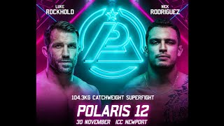 UFC legend LUKE ROCKHOLD vs ADCC star NICKY ROD | Full Match | POLARIS BJJ