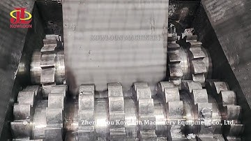 How does a Metal Shredder process scrap metal? Twin shaft shredder for metal recycling plant