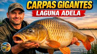 🎣 ¡LOCURA TOTAL! CARPAS GIGANTES en LAGUNA ADELA de CHASCOMÚS 🔥 NO LO PUEDO CREER