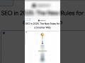 SEO in 2025: Everything You Know Is Wrong! #shorts