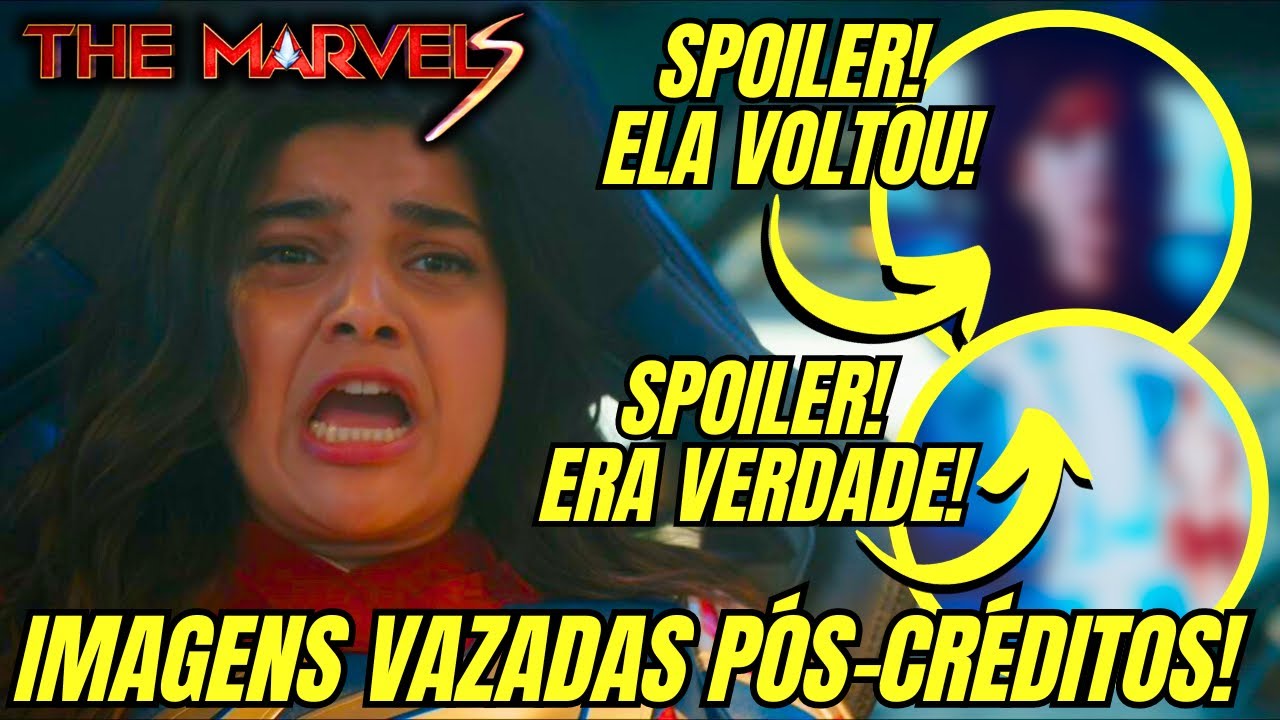 Vazam cenas pós-créditos de 'As Marvels' após sessões de teste