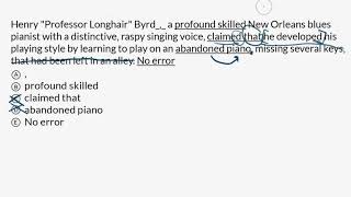 Adjective/Adverb confusion | Praxis Core Writing | Khan Academy