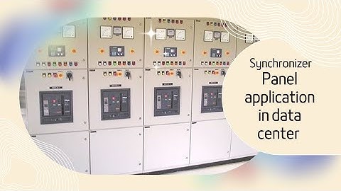 synchronizer panel important in data center #datacenter