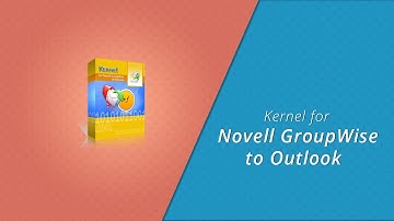 GroupWise Mailbox to Outlook PST Migration Process