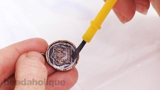 How to Create a Translucent Glaze on Charms