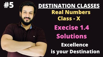 Real Numbers Exercise 1.4 Introduction [NCERT] Chapter 1 Class 10, CBSE