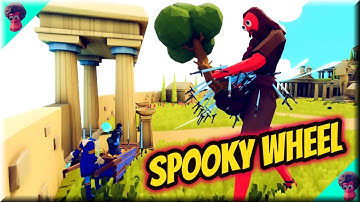 Spooky Wheel👻 Vampire, Swordcaster & Candlehead(2/2+Bonus) - TABS Spooky Faction Update🎃