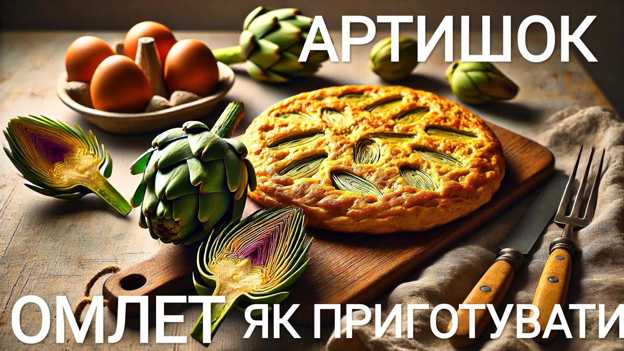 Артишок Как готовить Омлет с Артишоками Фритата Вкусно 👍 - YouTube
