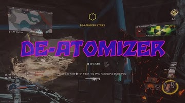IW TDM DE-ATOMIZER ON MAP GROUNDED TIPS AND TO DO