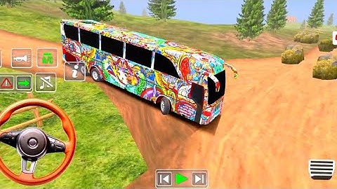 Coach Bus Simulator India Off-road Driving Bus Game | New Update 2025 Full Gameplay Video Part #240 