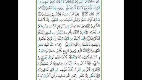 #سورة الروم#الآيات(42-43)تلاوة وأحكام آ.سمية#قليل دائم خير
