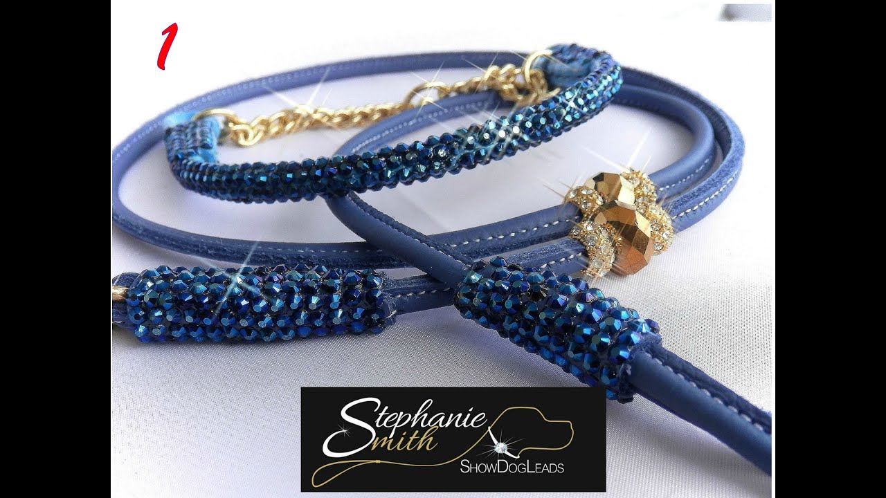 dog show, Beaded Dog Show Leads, Beaded Show Dog Leads, Bling Leads