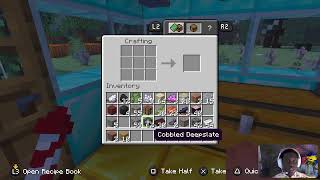 Minecraft: How To Make Cobbled Deepslate Stairs Tutorial Minecraft: How To Make Cobbled Deepslate Stairs Tutorial