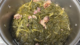Southern Mixed Turnip and Mustard Greens
