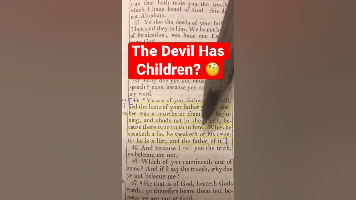 Not Everyone Is A #Child Of #God . John 8:44 #israel