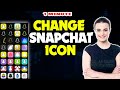How to Change Snapchat Icon on mobile 2024