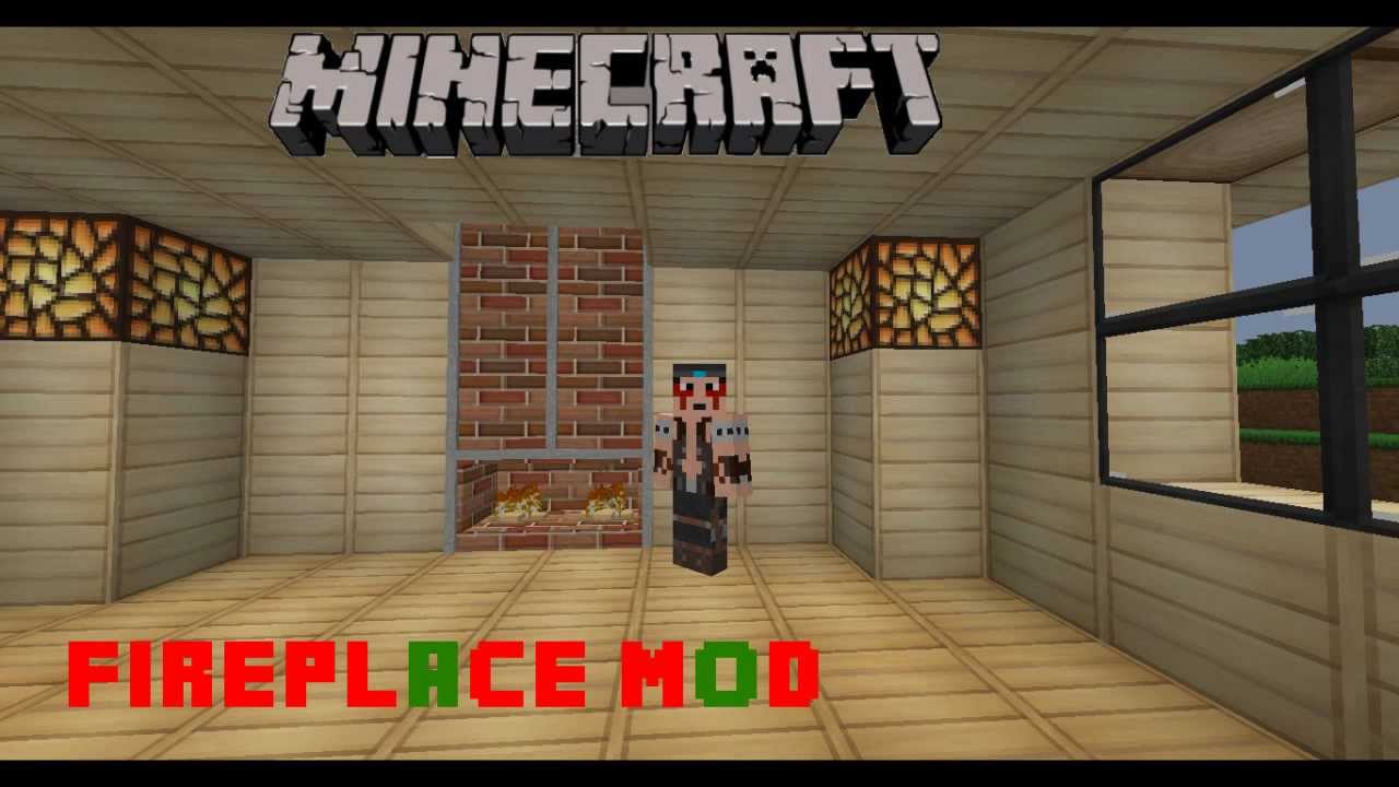 Minecraft Fireplace Mod Spotlight Youtube