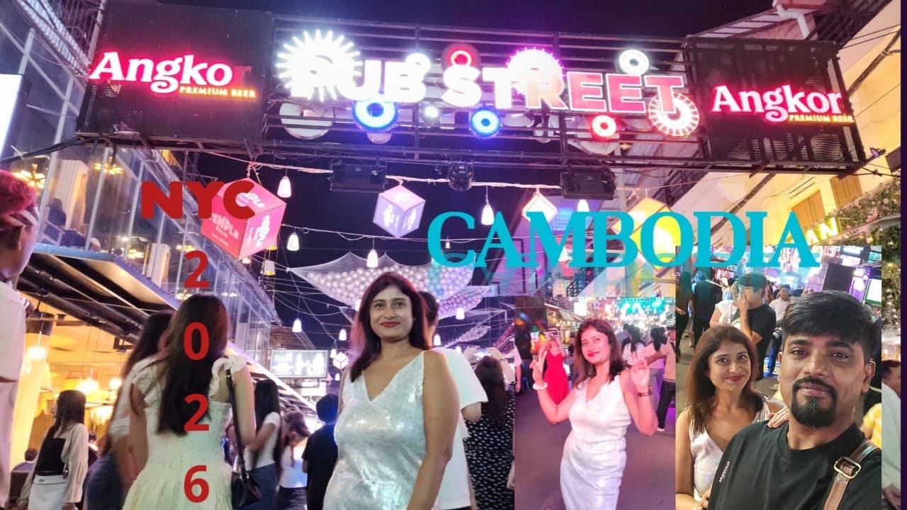 Happy New Year 2026 In Pub Street Siem Reap City of Cambodia II Is Siem Reap Nightlife Worth It?