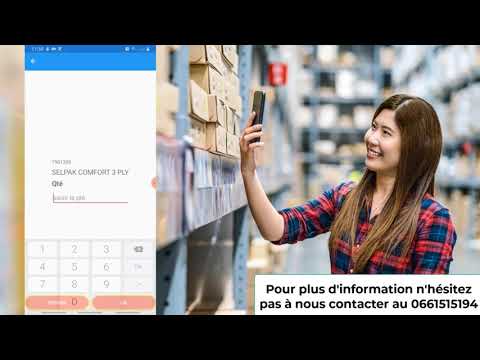 inventaire Market Terminal  mobile -برنامج لحساب المخزون