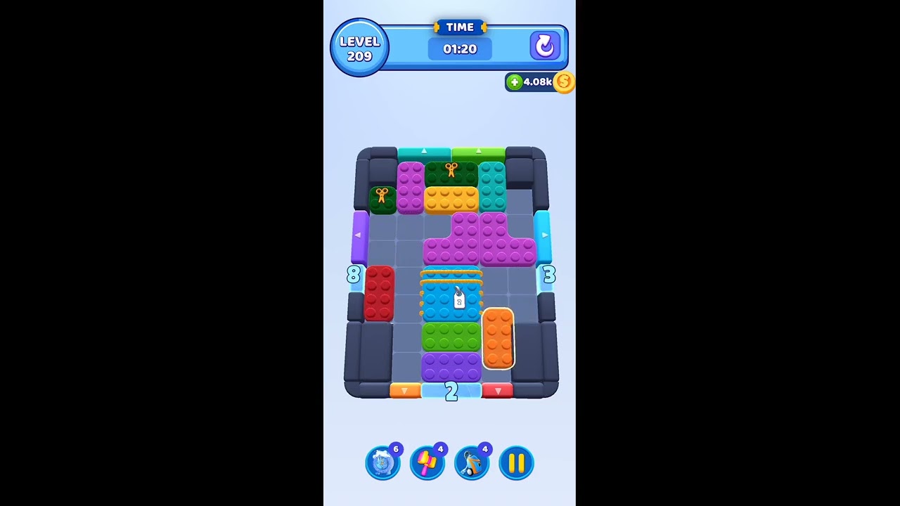 Color Block Jam 🎨 Level 209 - YouTube