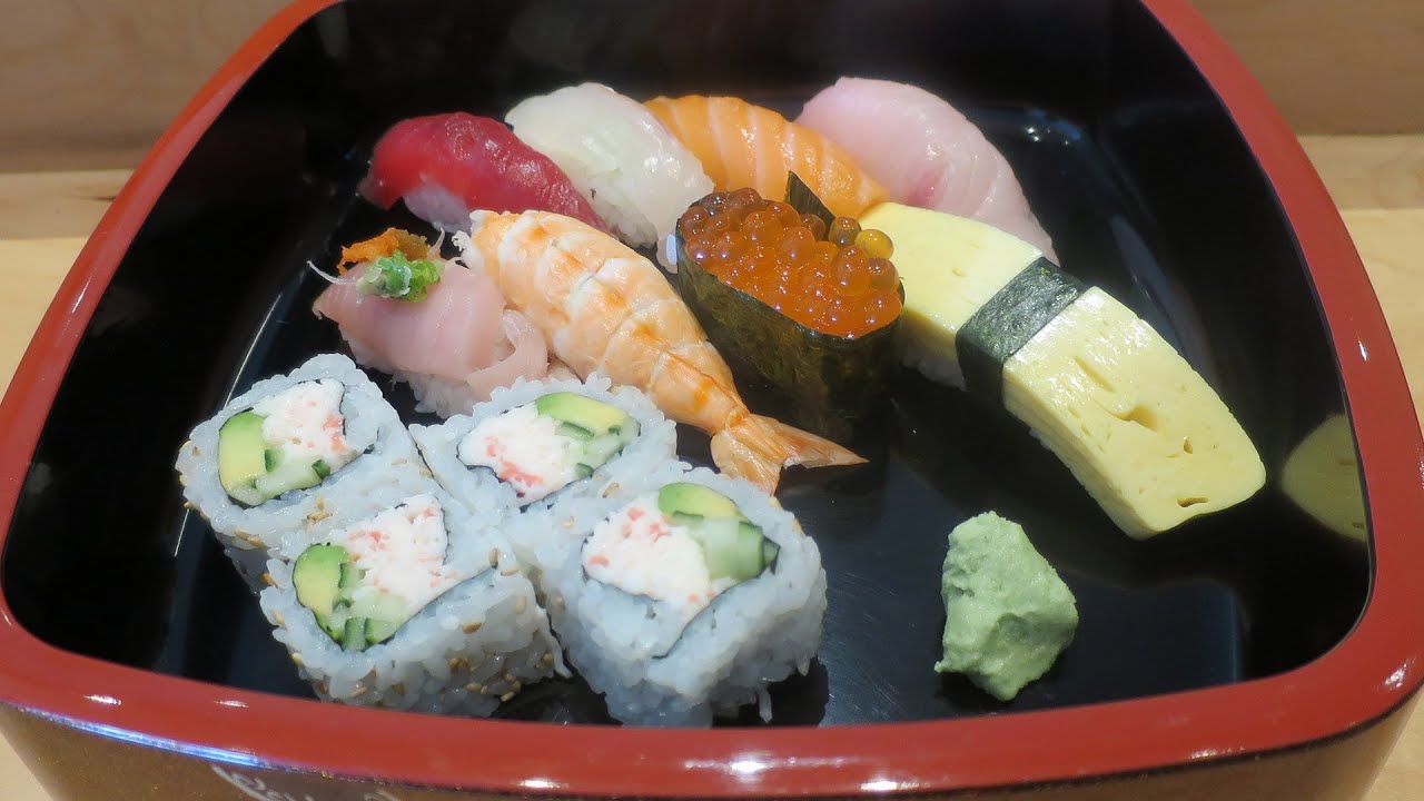 Tadokoro - Lunch Sushi Set - Top Quality (Part 5/7) | Japanese Eats