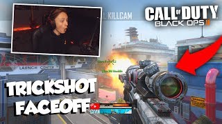 TRICKSHOT FACEOFF ft. Latasy!! - BO2 Trickshotting