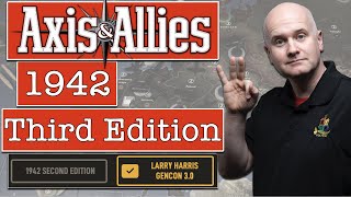 Axis and Allies 1942 THIRD Edition (Larry Harris Gen Con 3.0 setup)