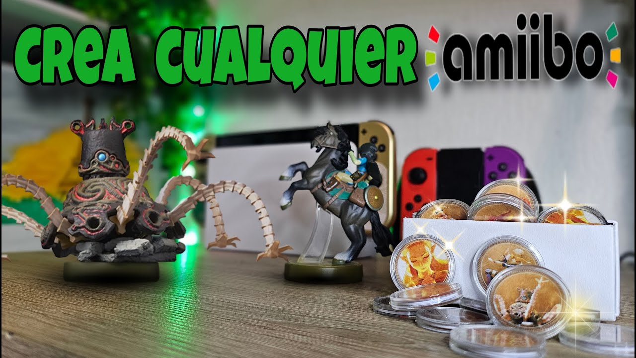 Como crear cualquier AMIIBO con el CELULAR 2025 / Amiibos Caseros