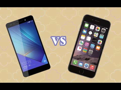 Huawei Honor 7 vs Apple Iphone 6 Plus - Quick Look