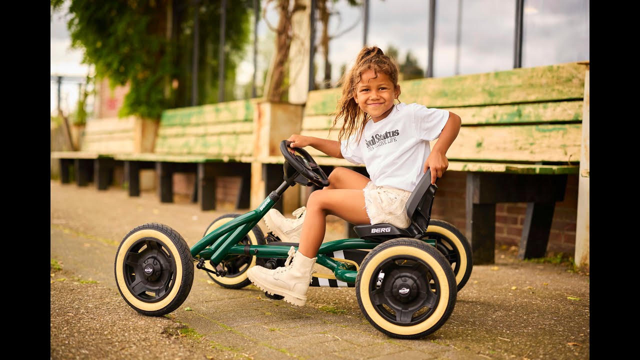 BERG Buddy Retro Green on Display at Wicken Toys