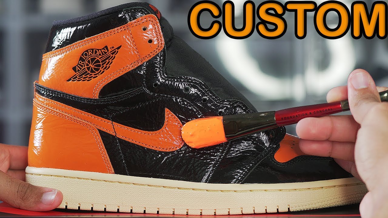 Custom AIR JORDAN 1's! 🎨🎨 - YouTube