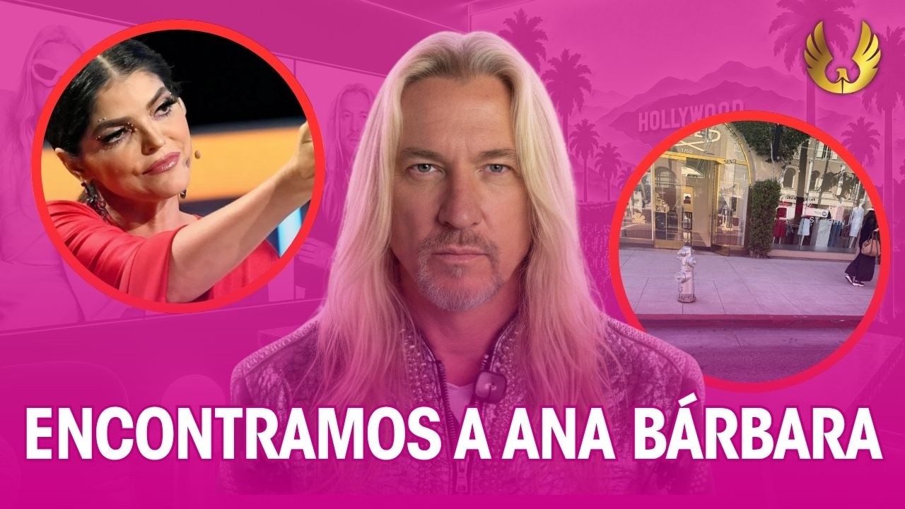 En exclusiva encontramos a Ana Bárbara en Beverly Hills