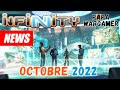 Infinity news et vnements  octobre 2022