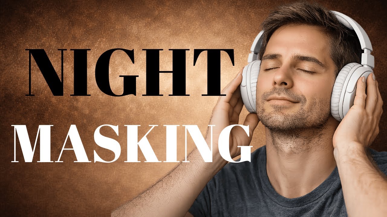 Brown Noise for Nighttime Sound Masking 10 Hours – No Distractions