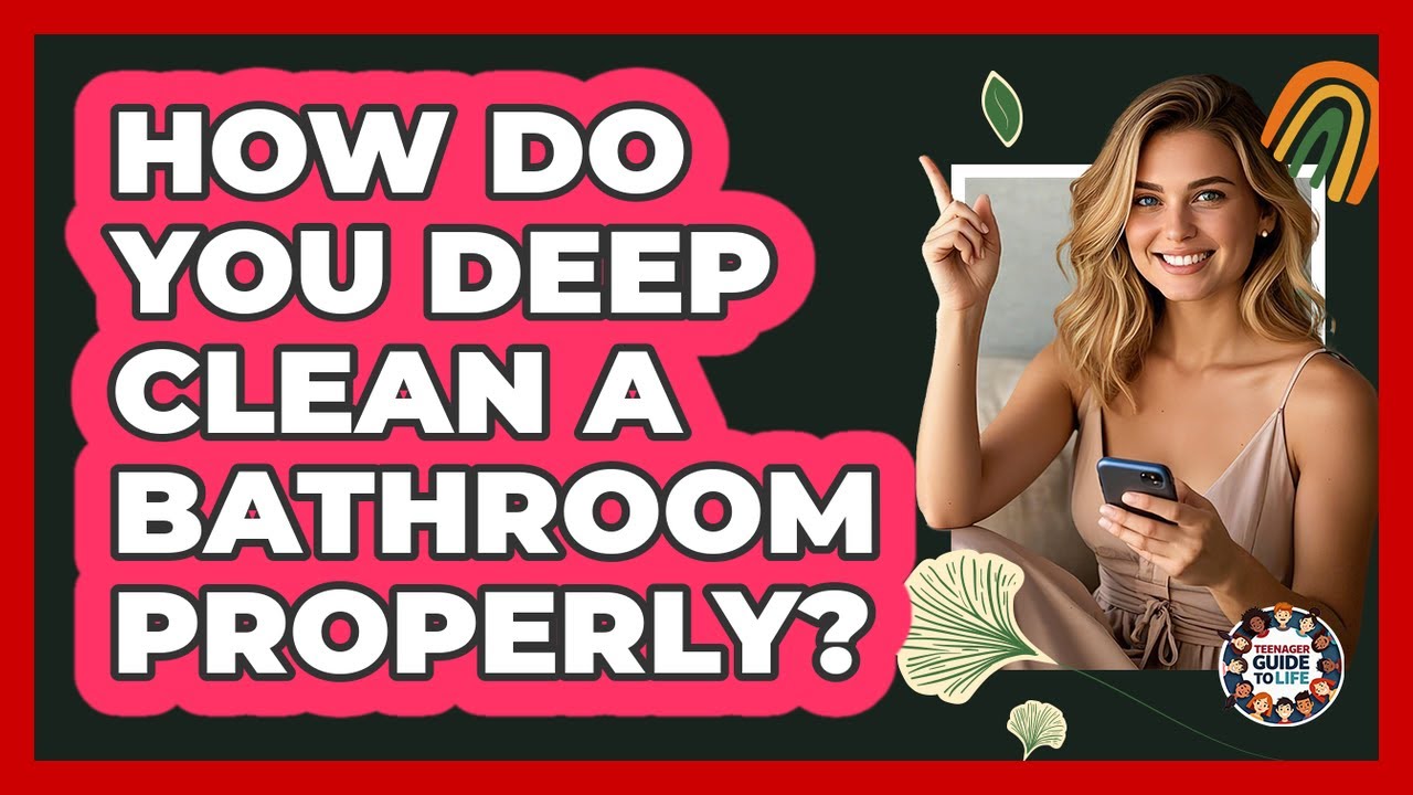 How Do You Deep Clean A Bathroom Properly?