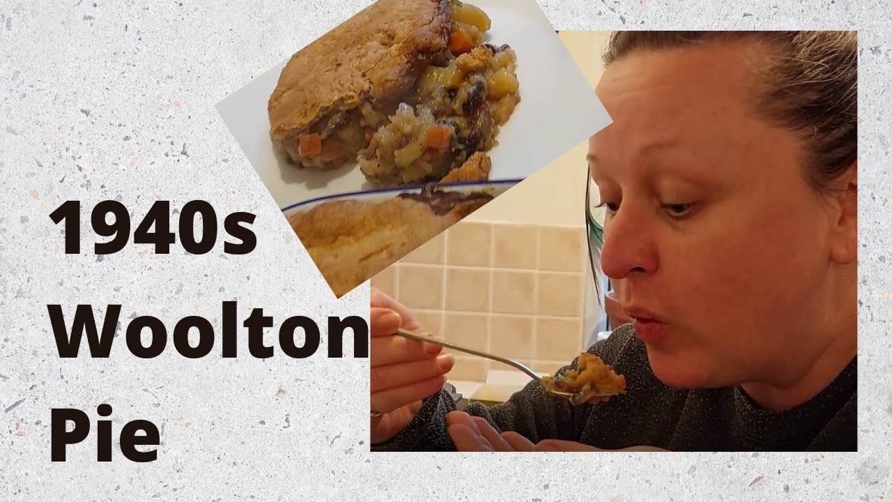 How to make a Wartime Woolton Pie. A Frugal Meal.