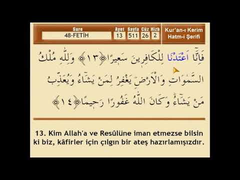 Fetih Suresi - Mehmet Emin AY