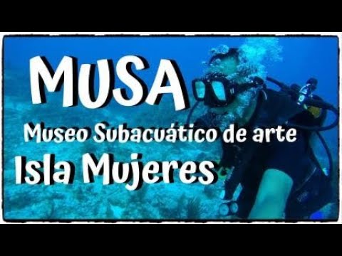 BUCEANDO EN EL MUSA ISLA MUJERES QUINTANA ROO MÉXICO