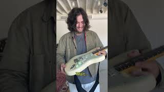 Have you ever played a John Mayer Stratocaster in front of John Mayer himself?