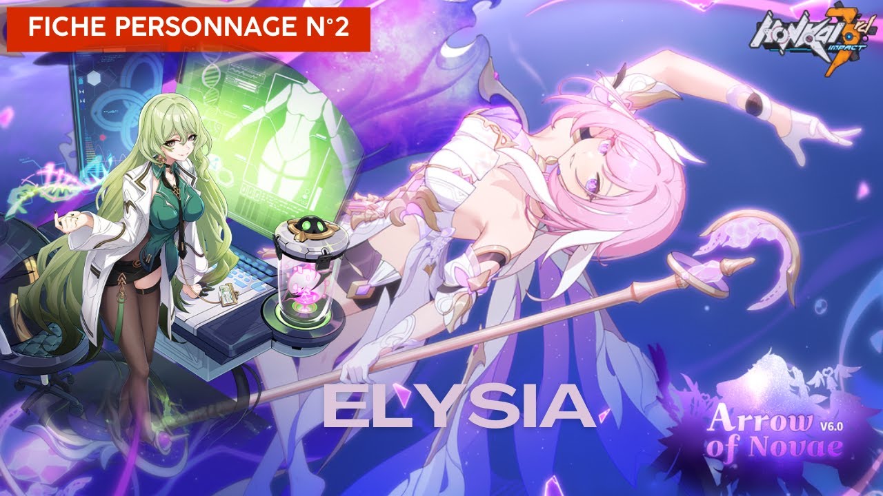 [FR] Fiche personnage #2 - Qui est Elysia ? (Lore Honkai)
