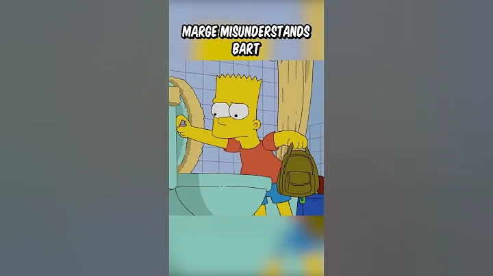 Marge misunderstands Bart