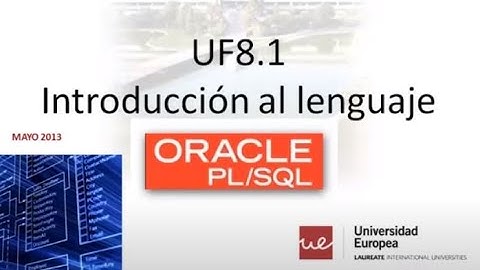 1.- Introducción PLSQL
